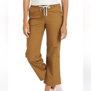 Vuori Ripstop Wideleg Pant in Tan